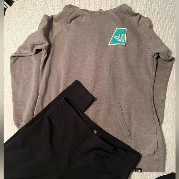 The North Face Tops - The North Face hoody Medium grey